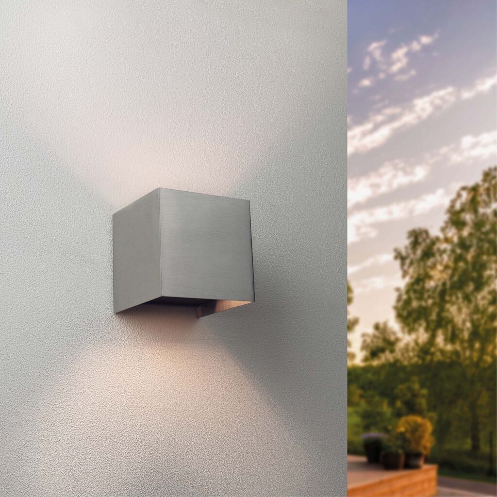 Светодиодный настенный светильник Ledvion Cube с регулируемой яркостью, серый, для внутреннего/наружного использования, RVS, регулируемый угол луча, 2700K, 3,5 Вт, фитинг G9, IP54, черный
Светодиодный настенный светильник Ledvion Cube с регулируемой яркостью, серый, для внутреннего/наружного использования, RVS, регулируемый угол луча, 2700K, 3,5 Вт, фитинг G9, IP54, черный