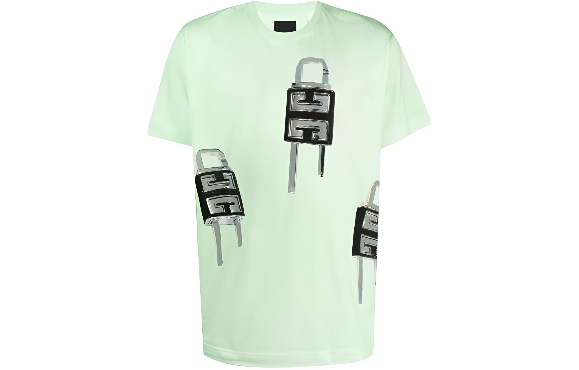 Иллюстрированная хлопковая футболка Givenchy, светло-зеленая
Иллюстрированная хлопковая футболка Givenchy, светло-зеленая