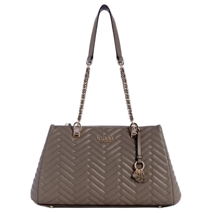 GUESS Женская серая сумка через плечо среднего размера из искусственной кожи, Gray
GUESS Женская серая сумка через плечо среднего размера из искусственной кожи, Gray