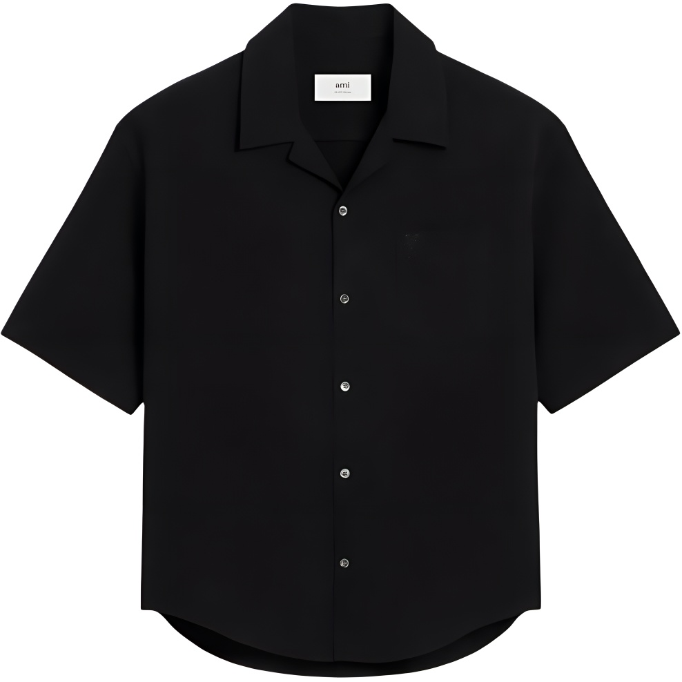 Ami Paris Рубашка с короткими рукавами Ami De Coeur Amiparis, черный
Ami Paris Рубашка с короткими рукавами Ami De Coeur Amiparis, черный