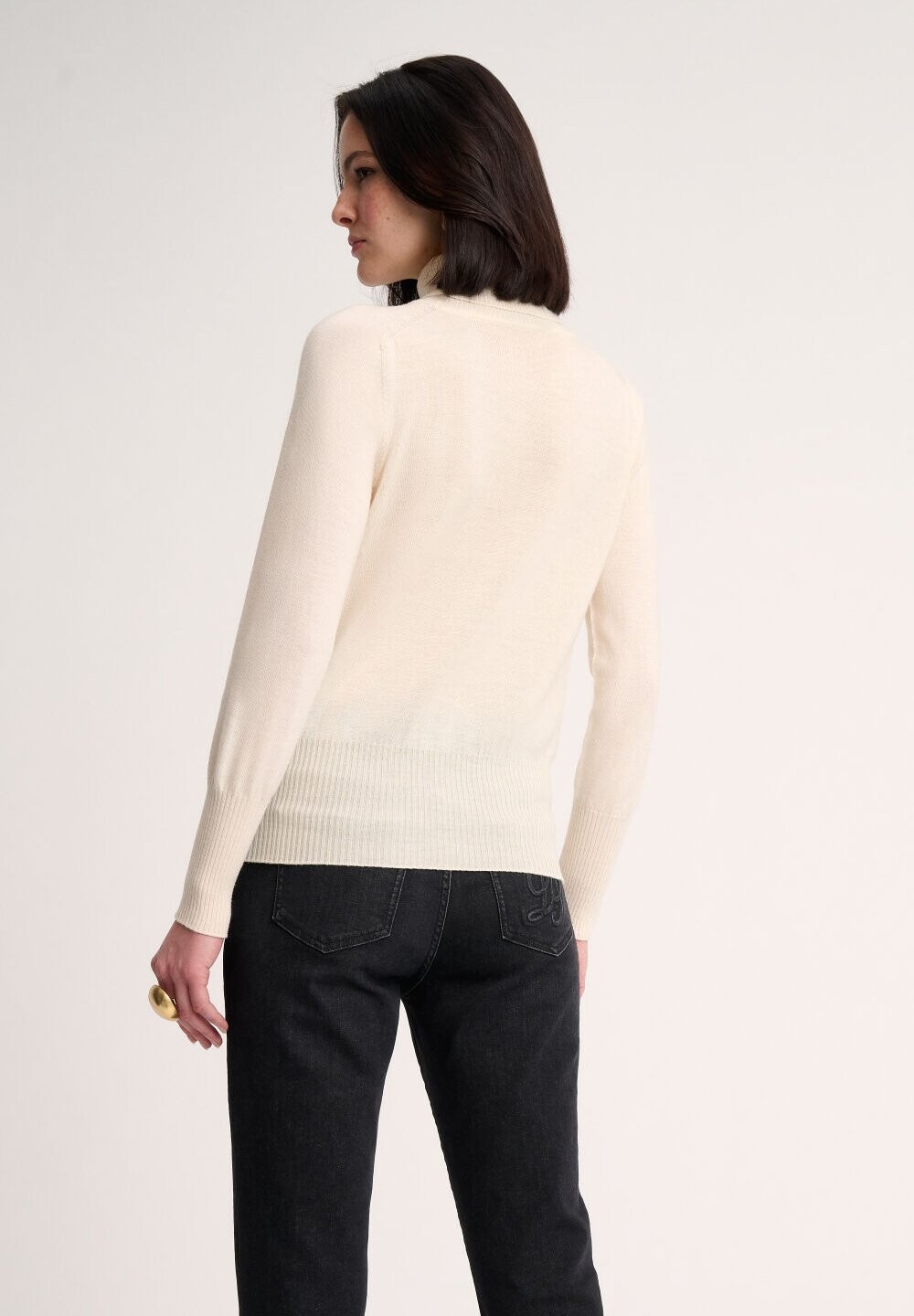 Вязаный свитер MANO Luisa Spagnoli, бежевый
Вязаный свитер MANO Luisa Spagnoli, бежевый