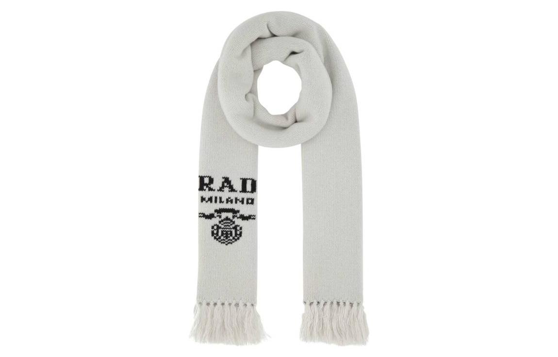 Prada Вязаный шарф мужские белый
Prada Вязаный шарф мужские белый