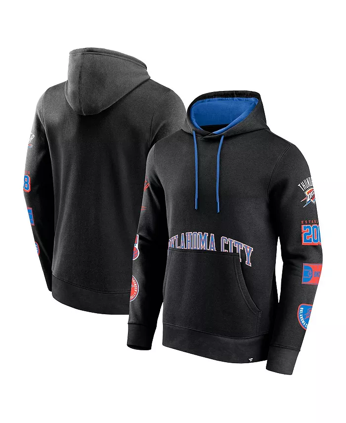 Мужская черная толстовка Oklahoma City Thunder Home Court с капюшоном Fanatics
Мужская черная толстовка Oklahoma City Thunder Home Court с капюшоном Fanatics