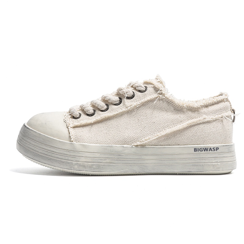 BIGWASP Износостойкие амортизирующие кросcовки низкие на шнурках унисекс бежевые, цвет Beige
BIGWASP Износостойкие амортизирующие кросcовки низкие на шнурках унисекс бежевые, цвет Beige