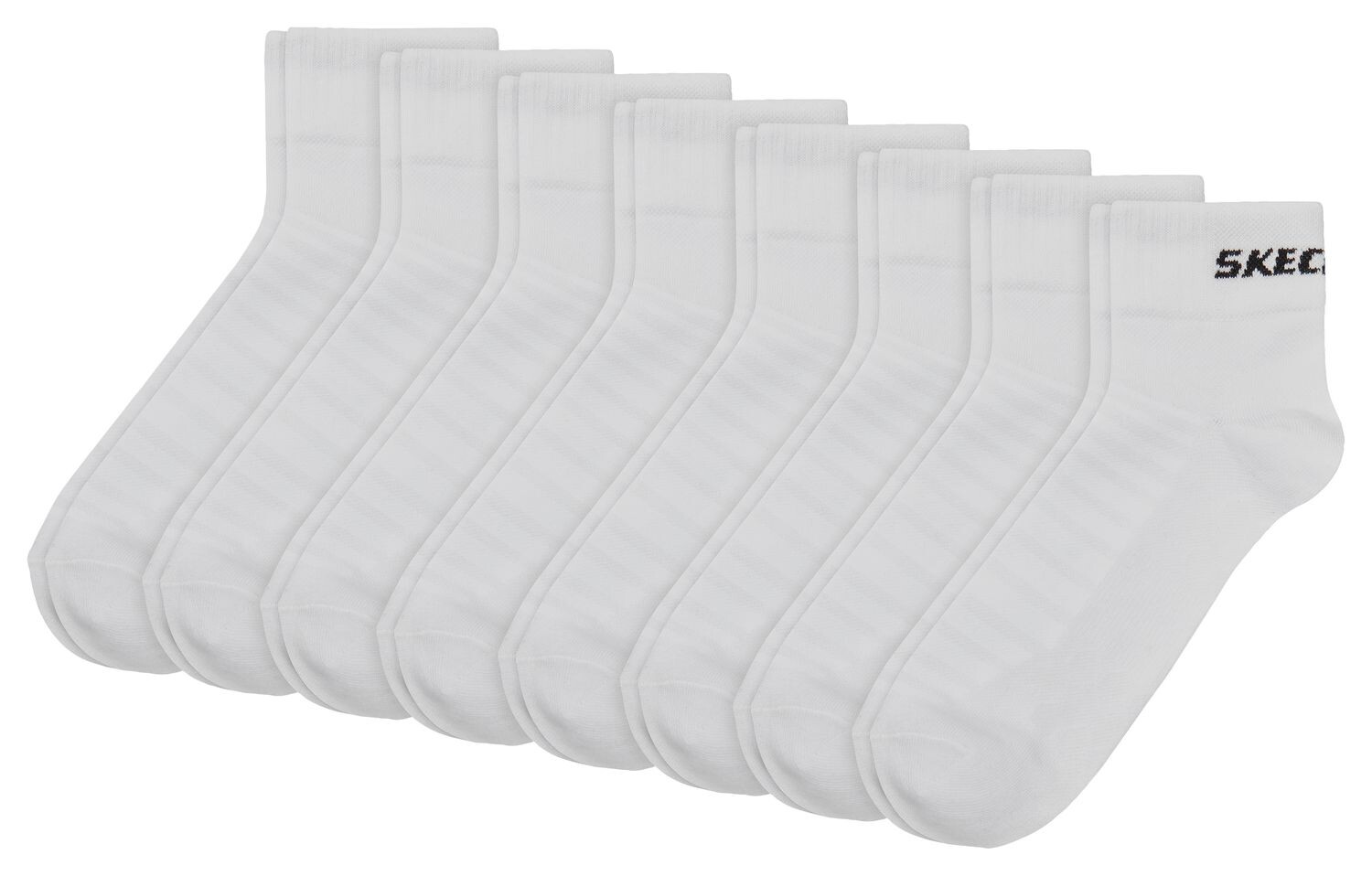 Носки Skechers Quarter Unisex Quarter Mesh Ventilation 8 шт, белый 
Носки Skechers Quarter Unisex Quarter Mesh Ventilation 8 шт, белый