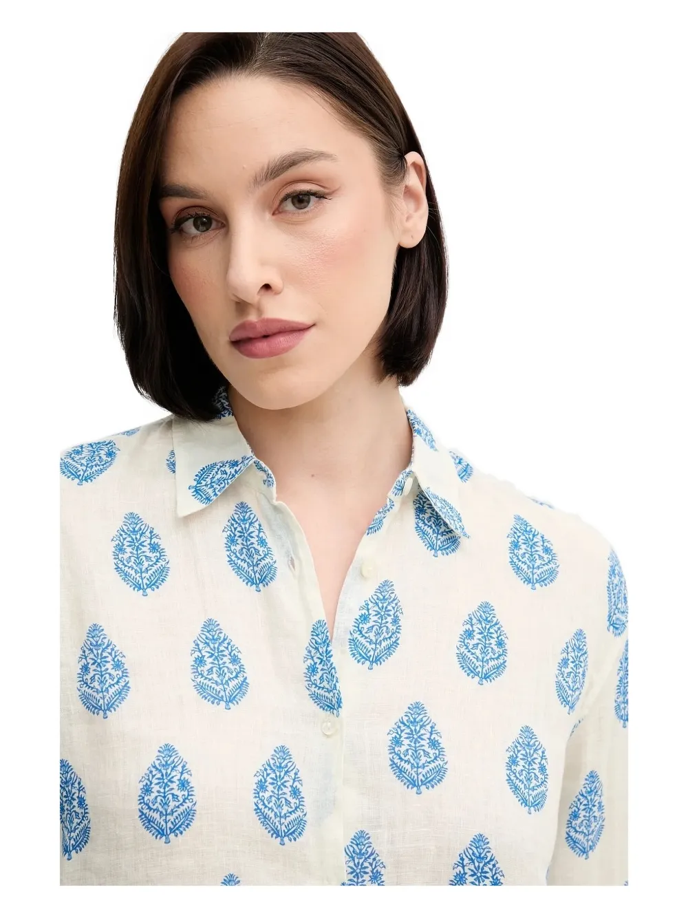 Льняная рубашка с узором пейсли MC2 SAINT BARTH, белый
Льняная рубашка с узором пейсли MC2 SAINT BARTH, белый