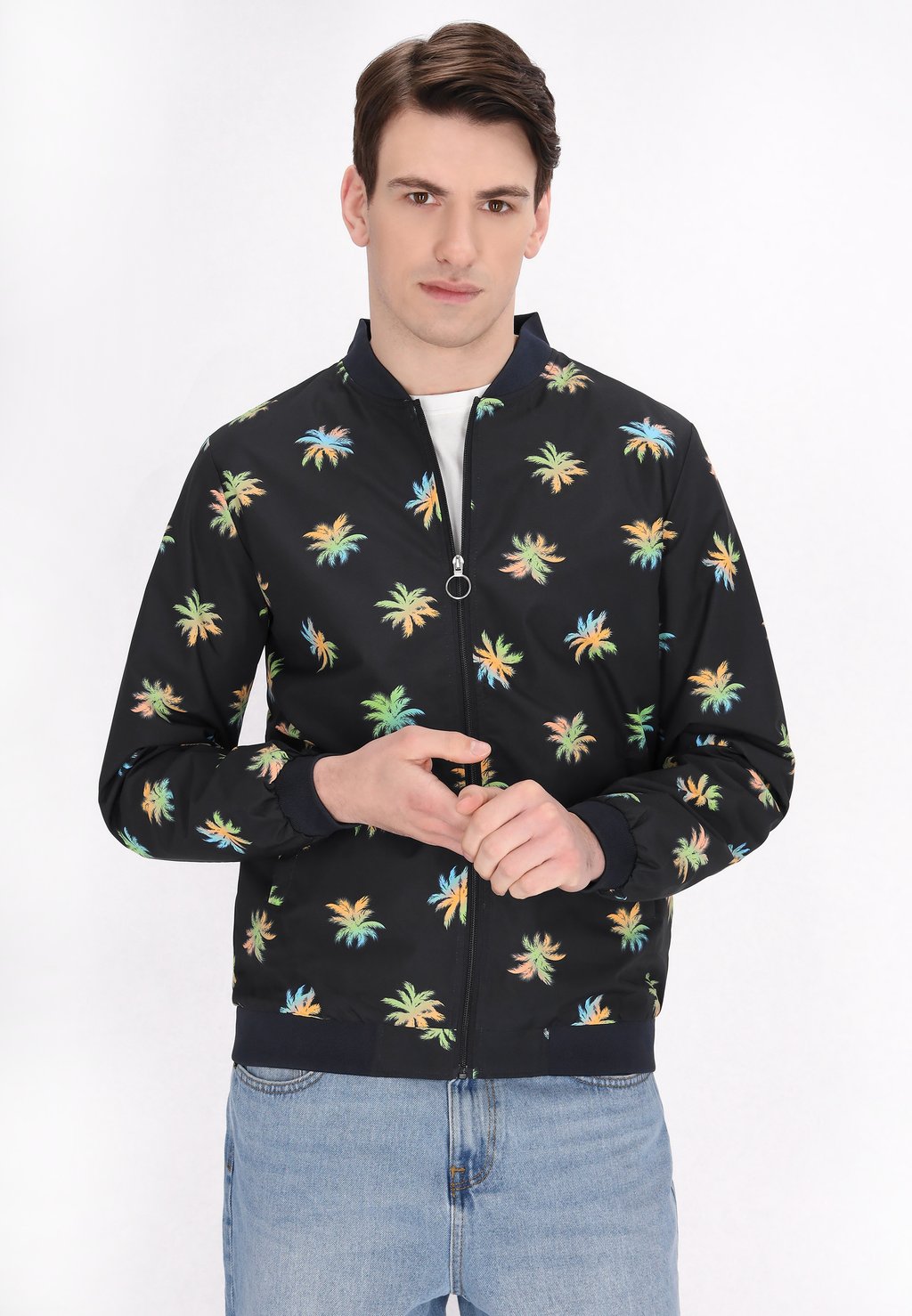 Куртка-бомбер Mo, черный 
Куртка-бомбер Mo, черный