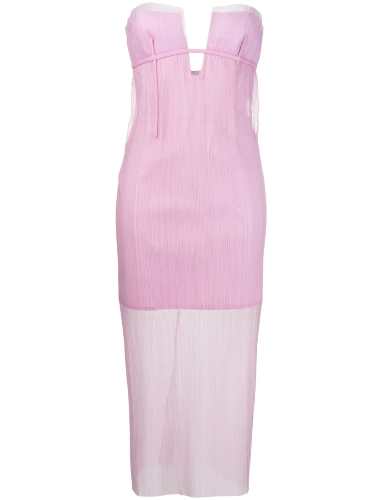 Шелковое платье без бретелей Krizia, розовый
Шелковое платье без бретелей Krizia, розовый