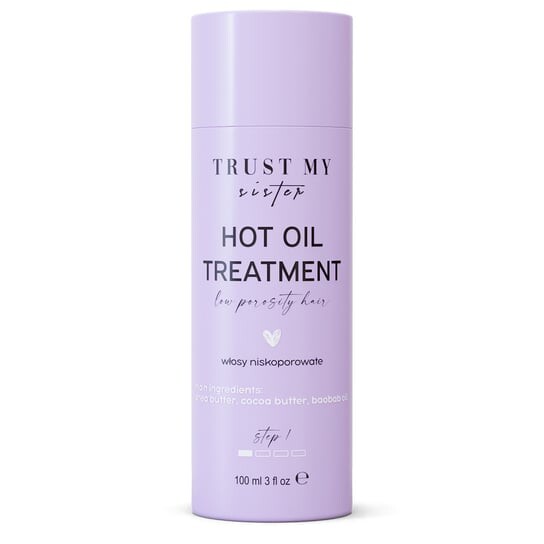 Масло для волос с низкой пористостью Trust My Sister
Масло для волос с низкой пористостью Trust My Sister