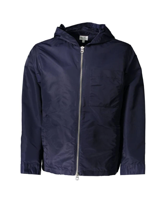 Синяя нейлоновая мужская куртка Gant, синий
Синяя нейлоновая мужская куртка Gant, синий