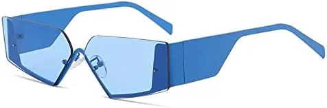 Солнцезащитные очки в металлической оправе с широкими дужками для женщин и мужчин, винтажные женские солнцезащитные очки с защитой от УФ-излучения UV400 MTZJH, Blue
Солнцезащитные очки в металлической оправе с широкими дужками для женщин и мужчин, винтажные женские солнцезащитные очки с защитой от УФ-излучения UV400 MTZJH, Blue