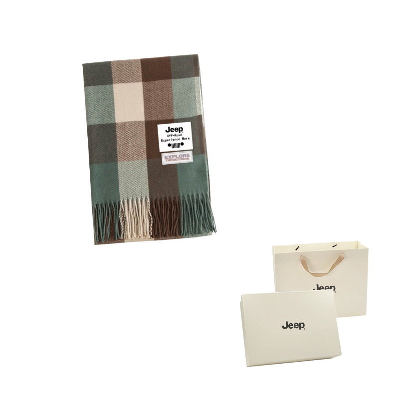 Шарф из полиэстера Unisex Jeep, зеленый plaid
Шарф из полиэстера Unisex Jeep, зеленый plaid