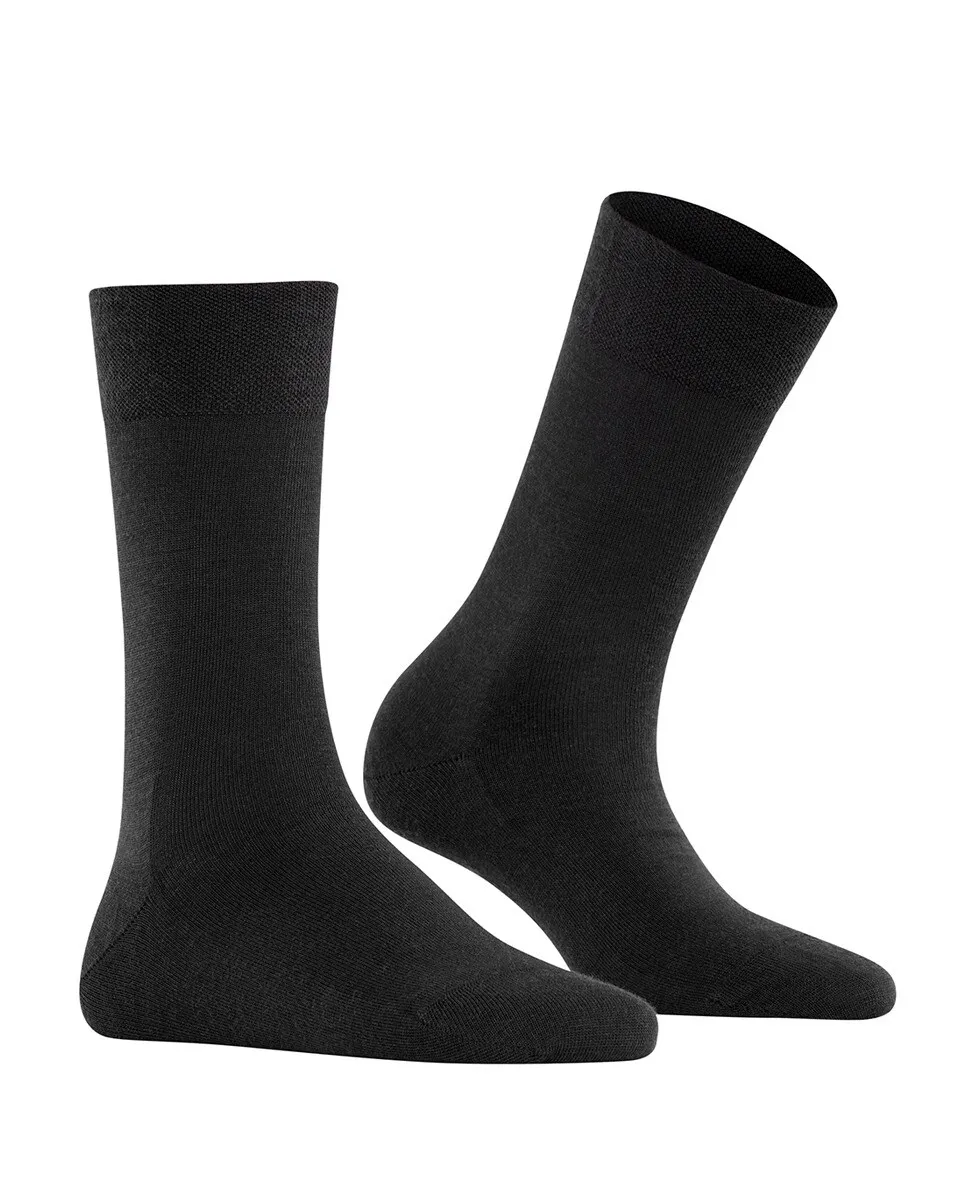 Чувствительный шерстяной носок Falke, черный
Чувствительный шерстяной носок Falke, черный