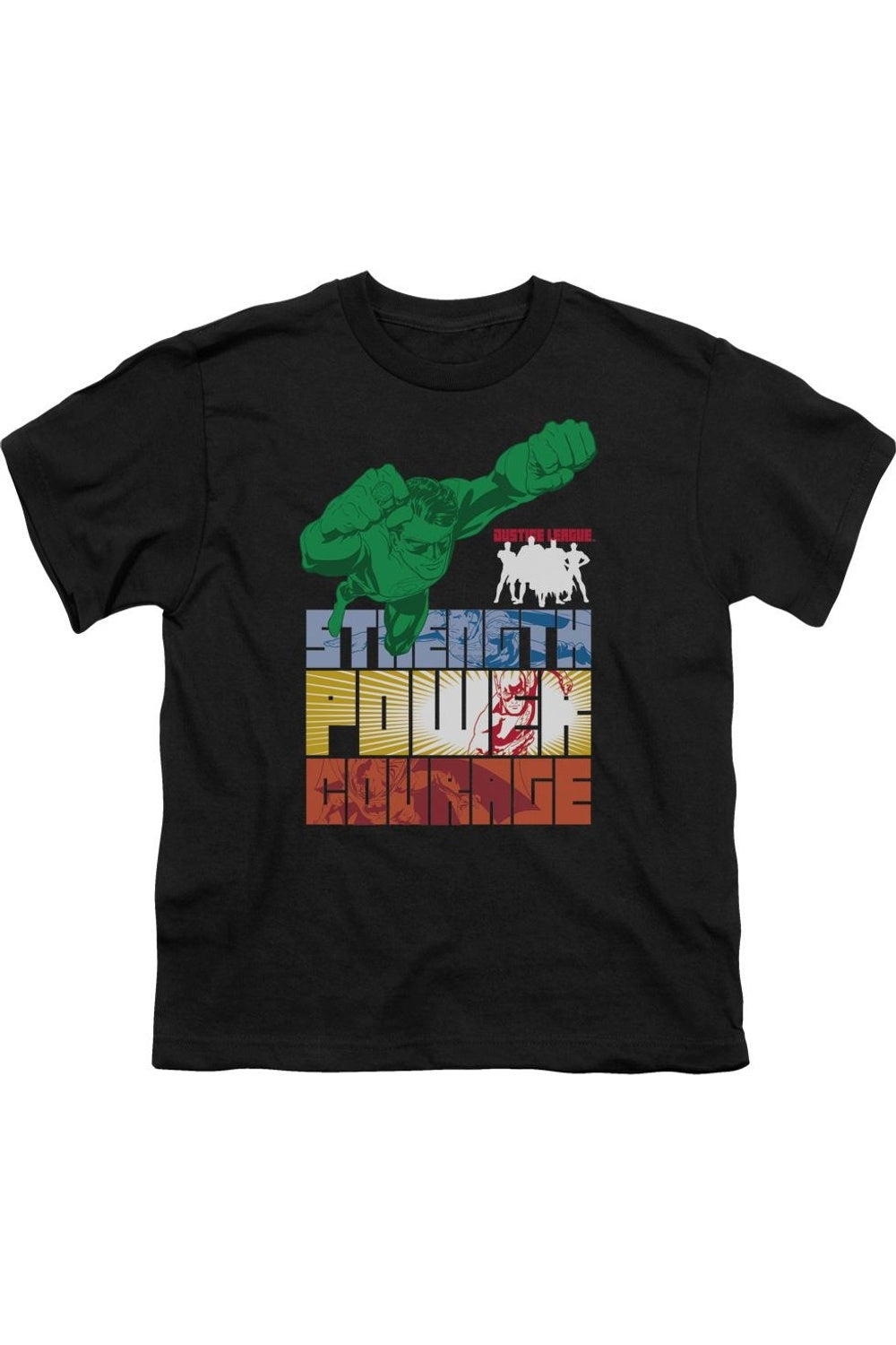 Футболка с коротким рукавом для детей "Героические качества Лиги Справедливости Америки" Gildan, черный
Футболка с коротким рукавом для детей "Героические качества Лиги Справедливости Америки" Gildan, черный