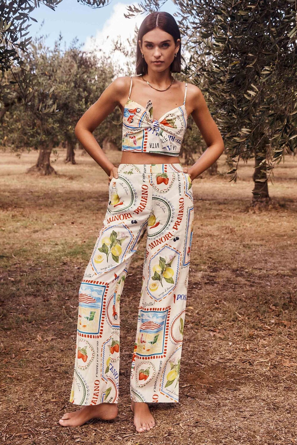 Топ из чистого льна с завязкой спереди Forever New, бежевый
Топ из чистого льна с завязкой спереди Forever New, бежевый