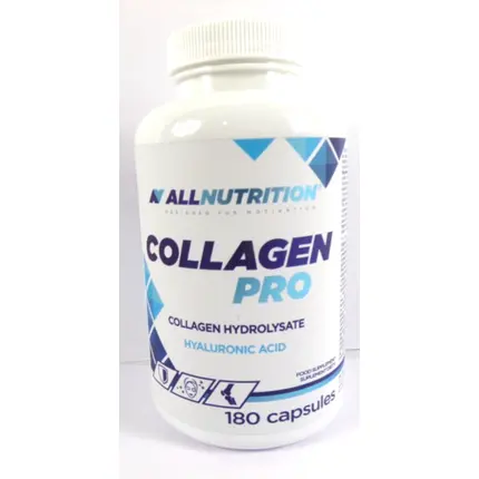Collagen Pro 180 капсул – срок годности истекает 06/2024, Allnutrition
Collagen Pro 180 капсул – срок годности истекает 06/2024, Allnutrition