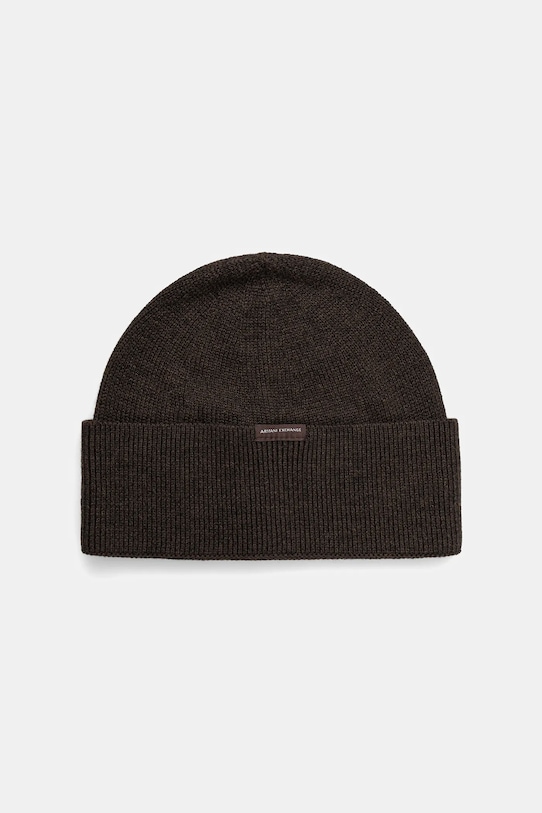 Шапка с добавлением шерсти Armani Exchange, зеленый 
Шапка с добавлением шерсти Armani Exchange, зеленый
