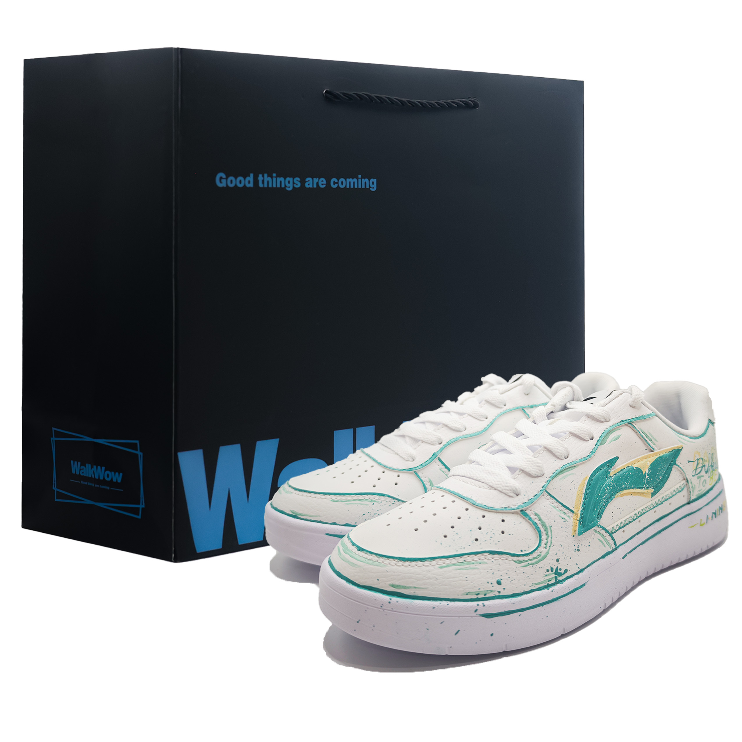 LINING Понтонные лодки с противоскользящим и износостойким покрытием, низкие кроссовки для скейтборда, мужские, белые, зеленые
LINING Понтонные лодки с противоскользящим и износостойким покрытием, низкие кроссовки для скейтборда, мужские, белые, зеленые