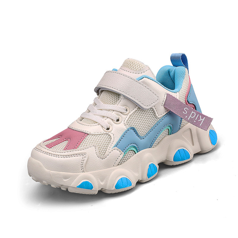 Детские кроссовки с низким верхом и амортизацией, износостойкие KUPE, бежевый/синий/розовый
Детские кроссовки с низким верхом и амортизацией, износостойкие KUPE, бежевый/синий/розовый