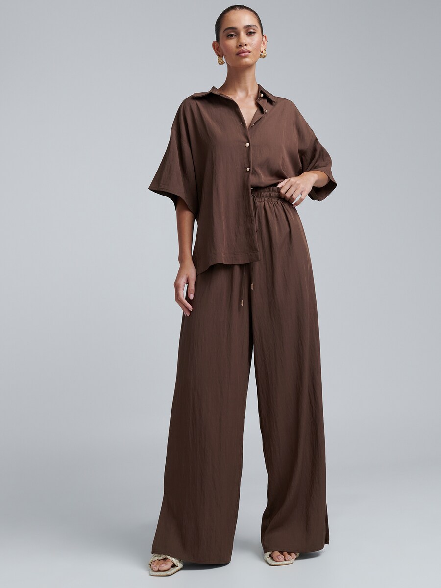 Широкие брюки BWLDR Josefina, коричневый
Широкие брюки BWLDR Josefina, коричневый