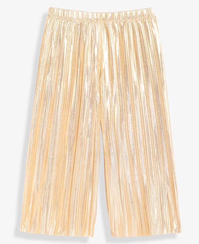 Детские брюки с поясом на резинке Metallic для девочек 2T-4T Epic Threads, золото
Детские брюки с поясом на резинке Metallic для девочек 2T-4T Epic Threads, золото