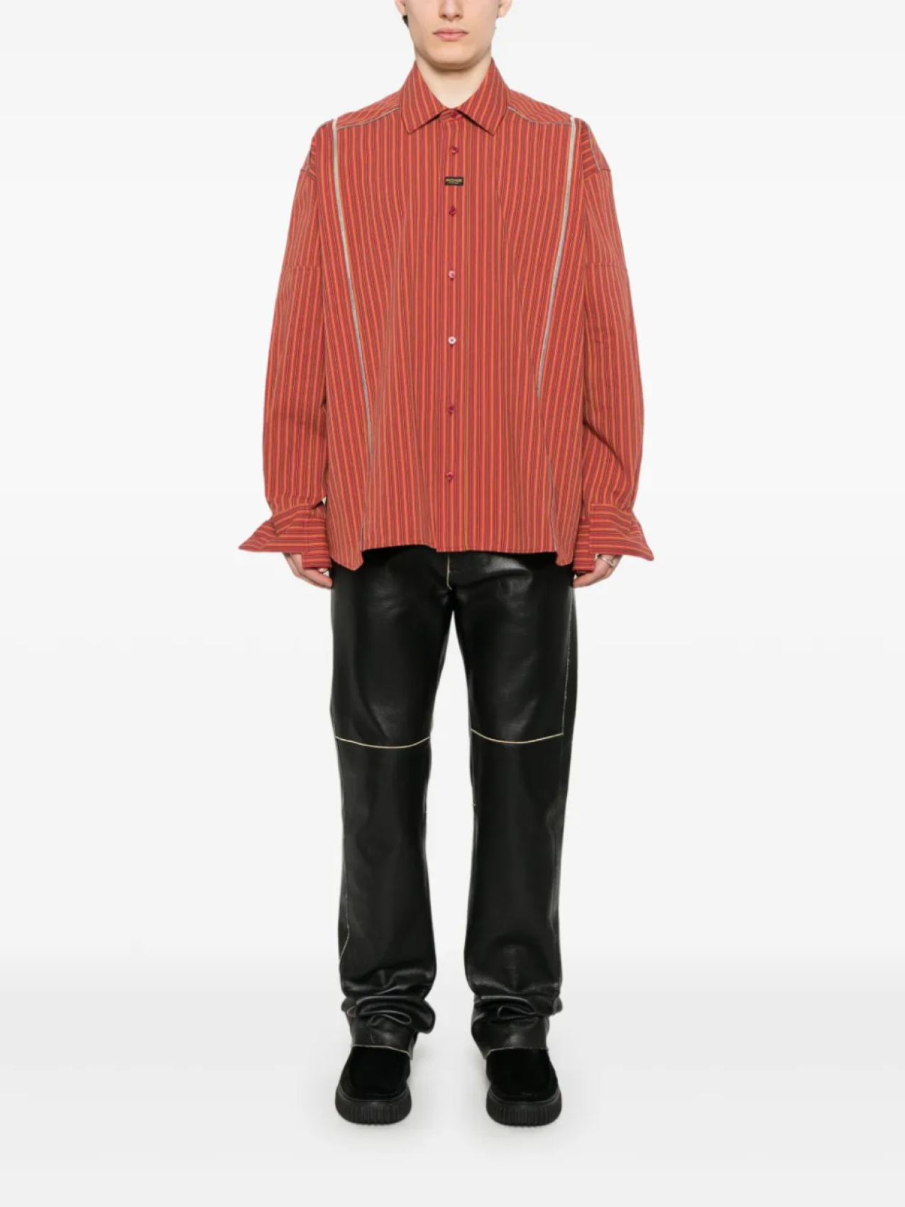 Полосатая рубашка Martine Rose, красный
Полосатая рубашка Martine Rose, красный