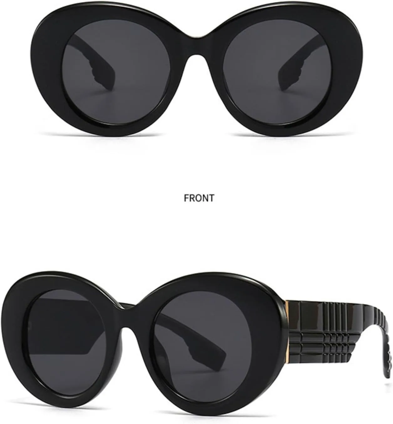 Большие круглые солнцезащитные очки в популярном стиле: полоски, конфетные цвета, панк, для женщин и мужчин, защита от УФ-излучения UV400 VVTWSSW, Flower-gray
Большие круглые солнцезащитные очки в популярном стиле: полоски, конфетные цвета, панк, для женщин и мужчин, защита от УФ-излучения UV400 VVTWSSW, Flower-gray