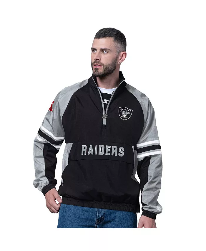 Мужская черная толстовка Las Vegas Raiders Prospect с полузамком Starter, Черный, Мужская черная толстовка Las Vegas Raiders Prospect с полузамком Starter
Мужская черная толстовка Las Vegas Raiders Prospect с полузамком Starter, Черный, Мужская черная толстовка Las Vegas Raiders Prospect с полузамком Starter
