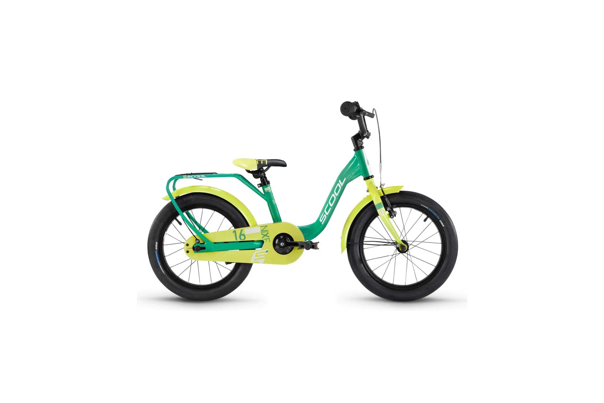 Детский велосипед S'cool niXe 16 1-Gang - 16 дюймов - Tiefeinsteiger - 2025, цвет Grün|Green/Lime
Детский велосипед S'cool niXe 16 1-Gang - 16 дюймов - Tiefeinsteiger - 2025, цвет Grün|Green/Lime