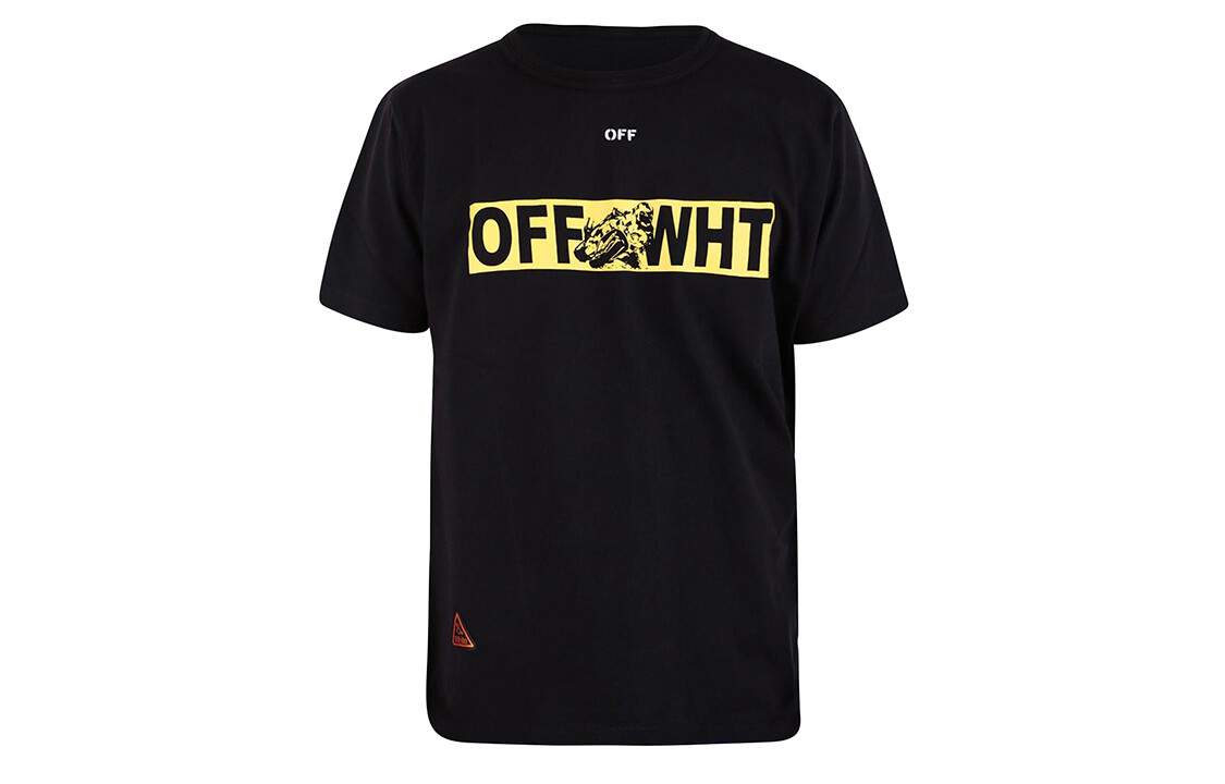 Футболка мужская Off-White SS19, черный / желтый
Футболка мужская Off-White SS19, черный / желтый