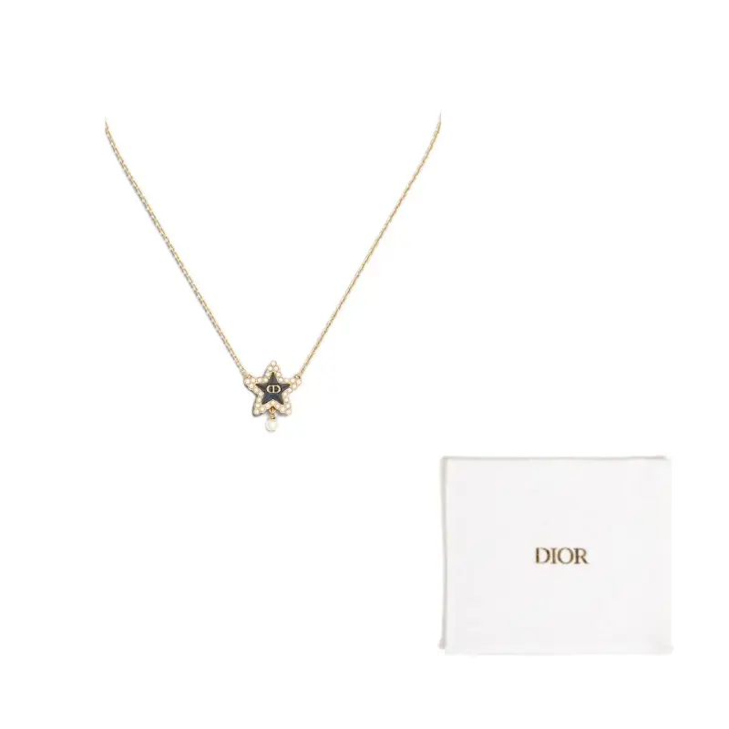 DIOR Золотое металлическое колье Women's Gold
DIOR Золотое металлическое колье Women's Gold
