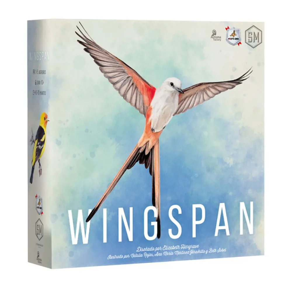 Настольная игра Devir Wingspan, золотой
Настольная игра Devir Wingspan, золотой