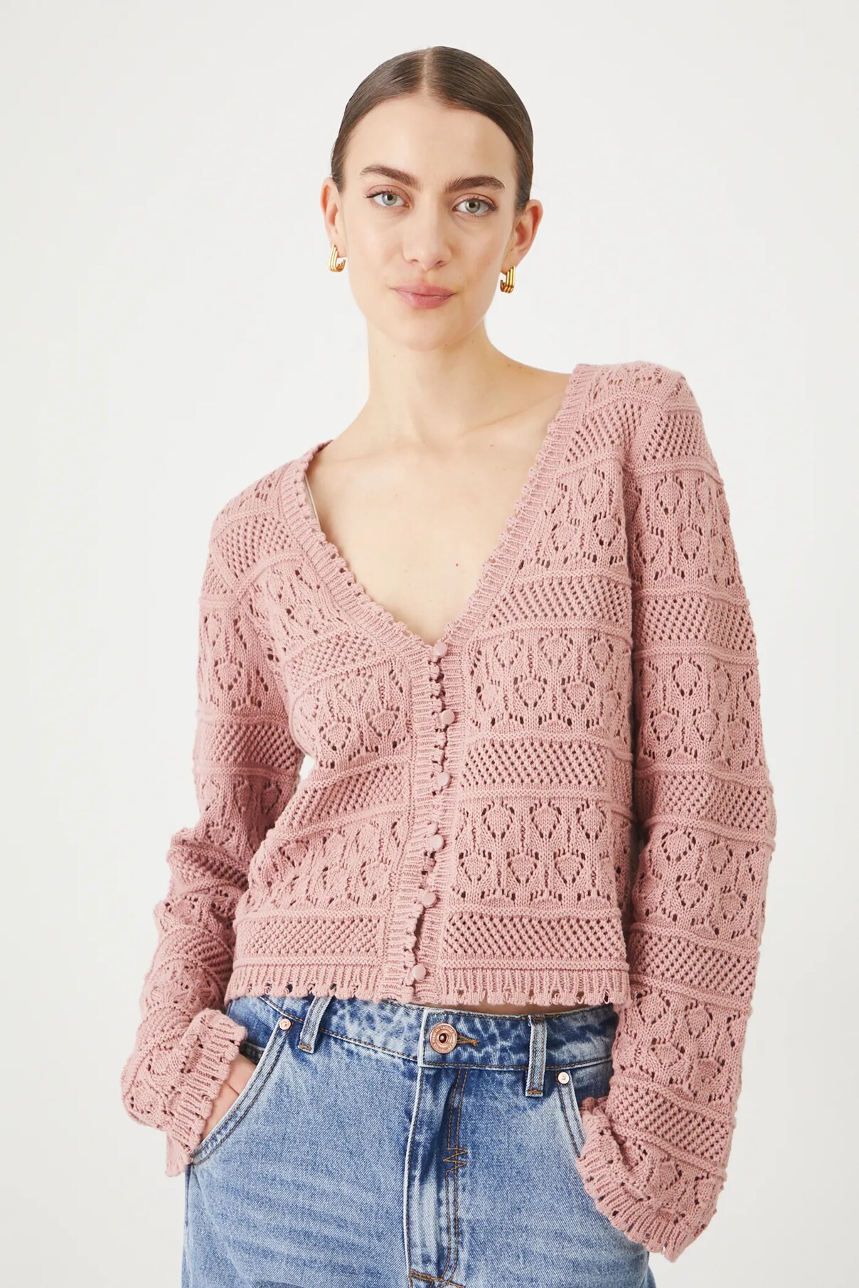 Кардиган из хлопка Medicine, розовый
Кардиган из хлопка Medicine, розовый