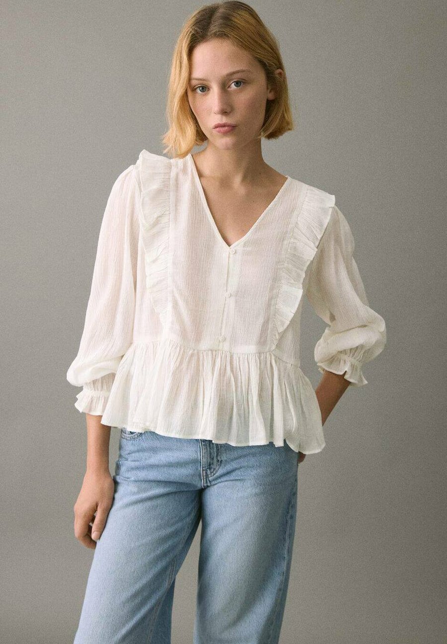 Блуза Mango Kids TEEN, Off White/Off-White
Блуза Mango Kids TEEN, Off White/Off-White