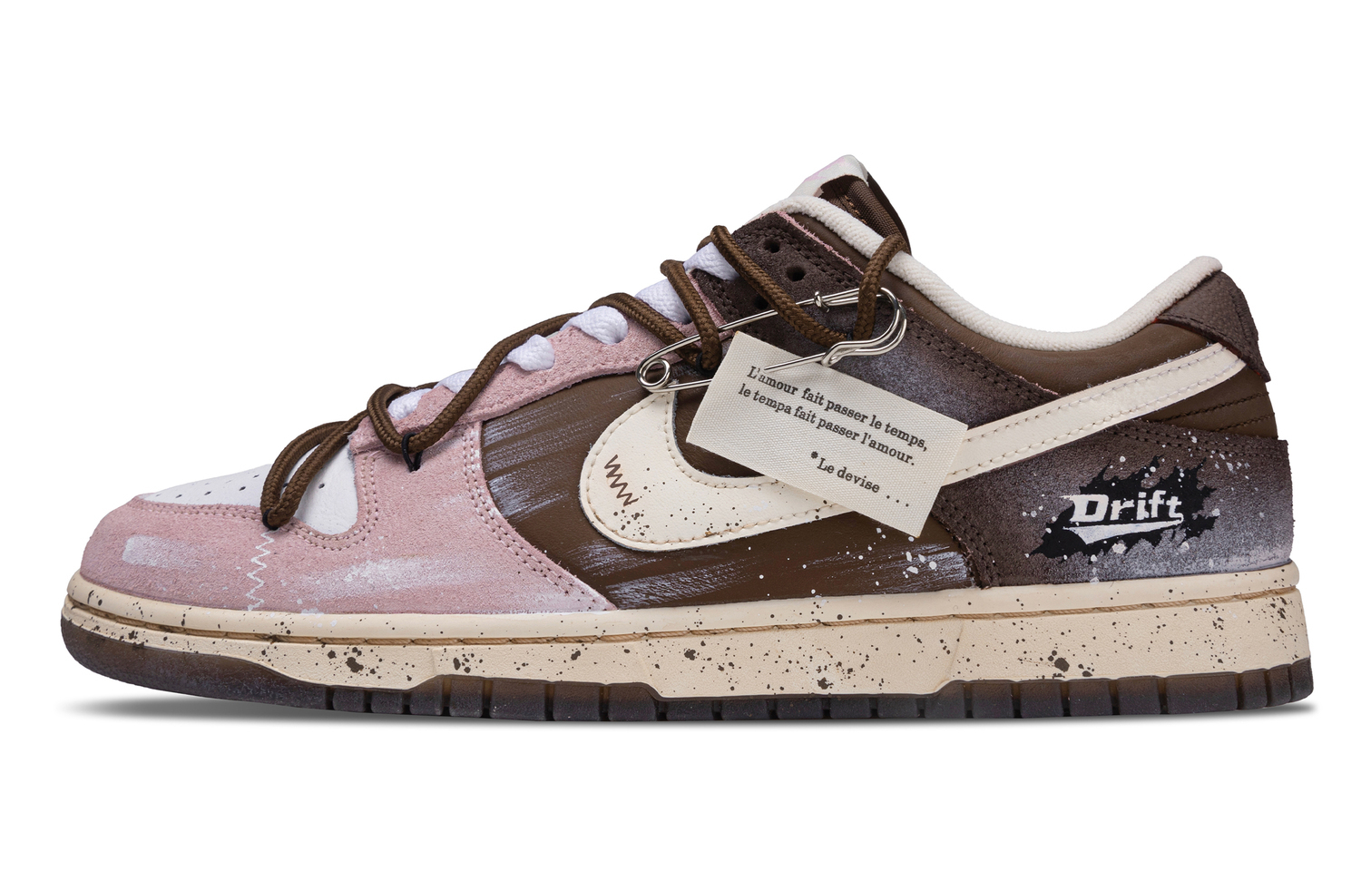 Dunk Step Seal устойчивые к истиранию дышащие низкие кроссовки для скейтбординга унисекс pink brown Nike, розовый
Dunk Step Seal устойчивые к истиранию дышащие низкие кроссовки для скейтбординга унисекс pink brown Nike, розовый