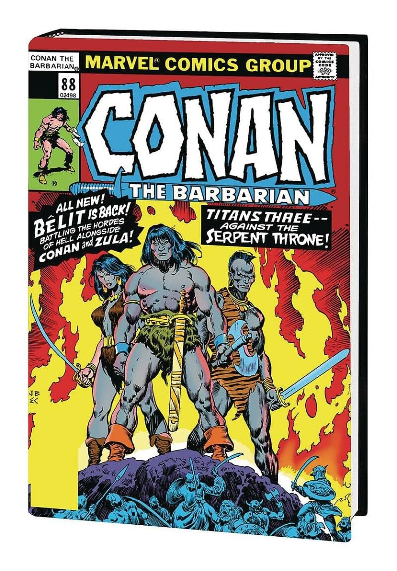 CONAN THE BARBARIAN: THE ORIGINAL MARVEL YEARS OMNIBUS VOL. 4 (Licensed Publishing)
CONAN THE BARBARIAN: THE ORIGINAL MARVEL YEARS OMNIBUS VOL. 4 (Licensed Publishing)
