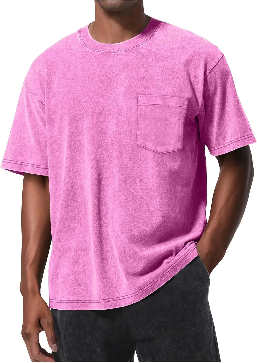 Мужская футболка с коротким рукавом и карманом Sdeycui
Мужская футболка с коротким рукавом и карманом Sdeycui