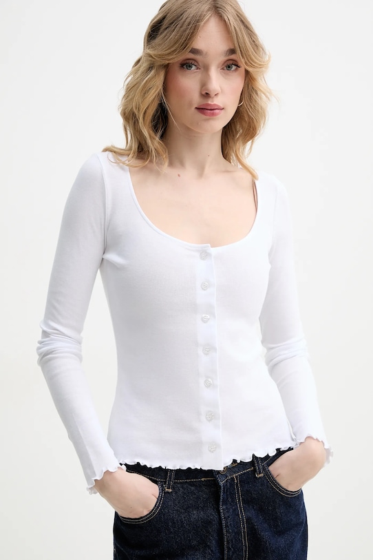 Хлопковая водолазка Rotate, белый
Хлопковая водолазка Rotate, белый