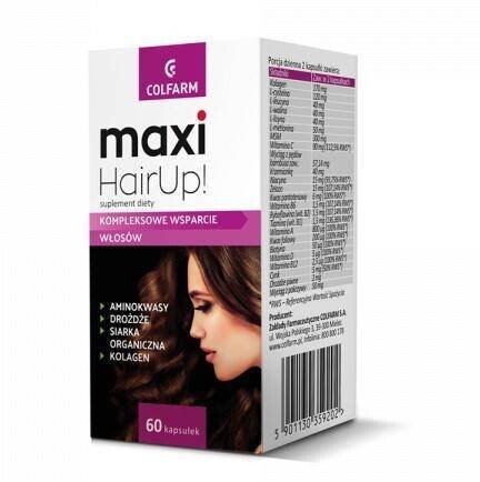 Colfarm, Maxi HairUP! комплексная поддержка волос
Colfarm, Maxi HairUP! комплексная поддержка волос