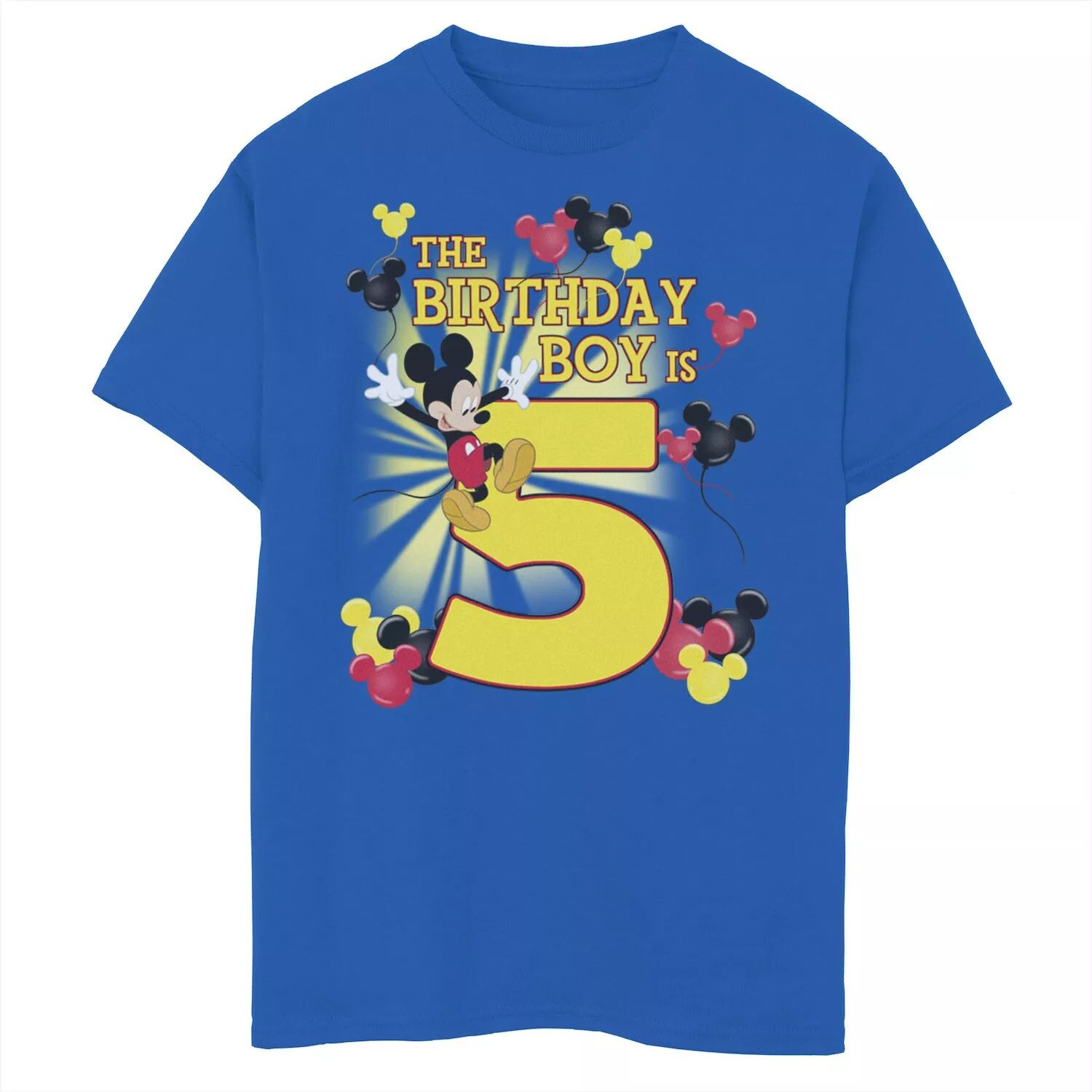 Футболка с рисунком «Микки и друзья» Disney для мальчиков 8–20 лет, 5 лет, именинника Disney
Футболка с рисунком «Микки и друзья» Disney для мальчиков 8–20 лет, 5 лет, именинника Disney