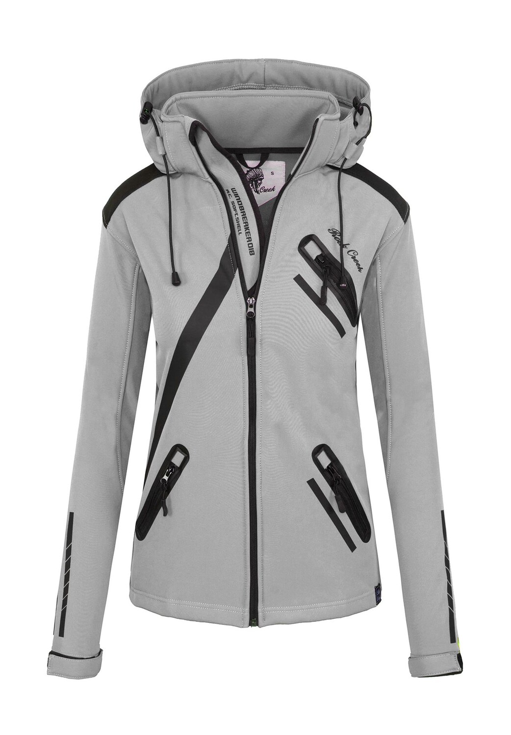 Куртка софтшелл, куртка стандартного кроя Rock Creek, серый
Куртка софтшелл, куртка стандартного кроя Rock Creek, серый