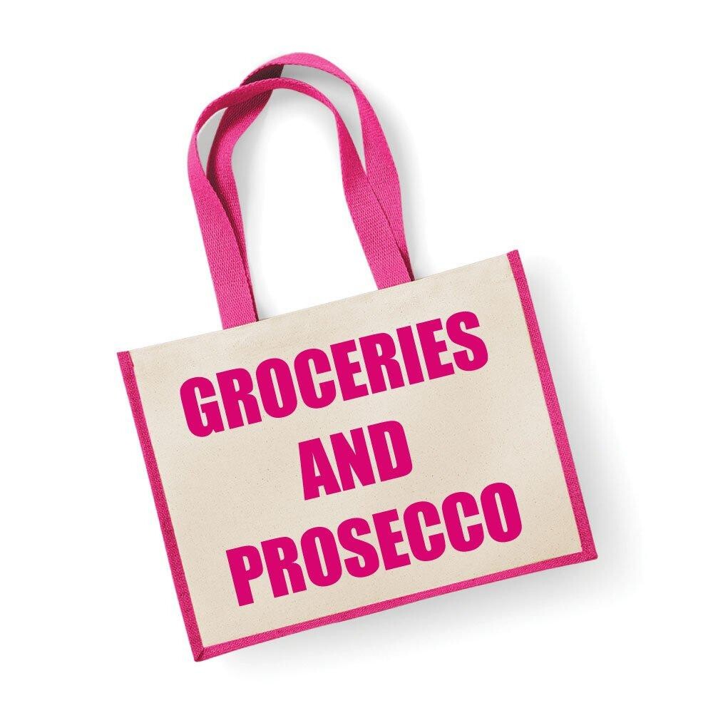 Большая джутовая сумка для продуктов и розовая сумка для просекко 60 SECOND MAKEOVER, розовый
Большая джутовая сумка для продуктов и розовая сумка для просекко 60 SECOND MAKEOVER, розовый