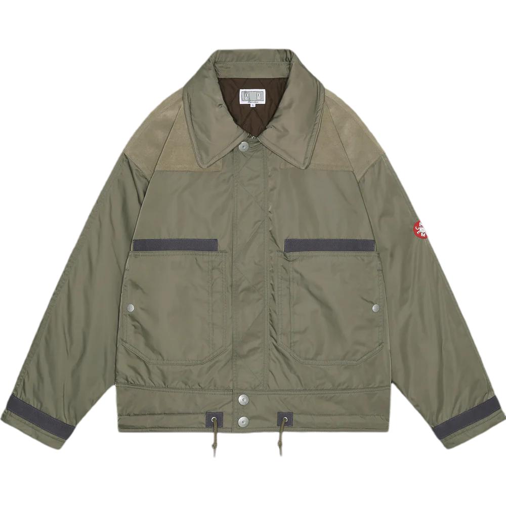 Кожаная куртка-бомбер на плече Cav Empt, army зеленый
Кожаная куртка-бомбер на плече Cav Empt, army зеленый