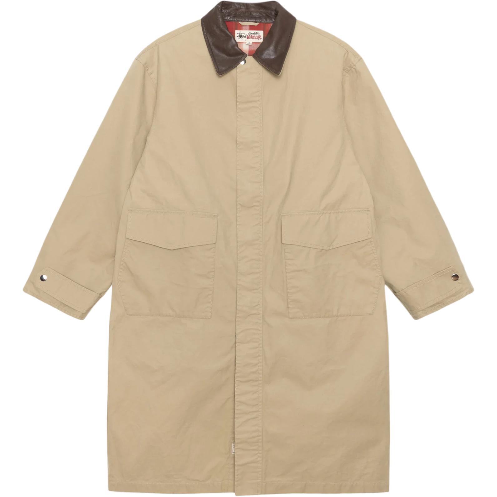 Пальто Duster Stussy, хаки
Пальто Duster Stussy, хаки