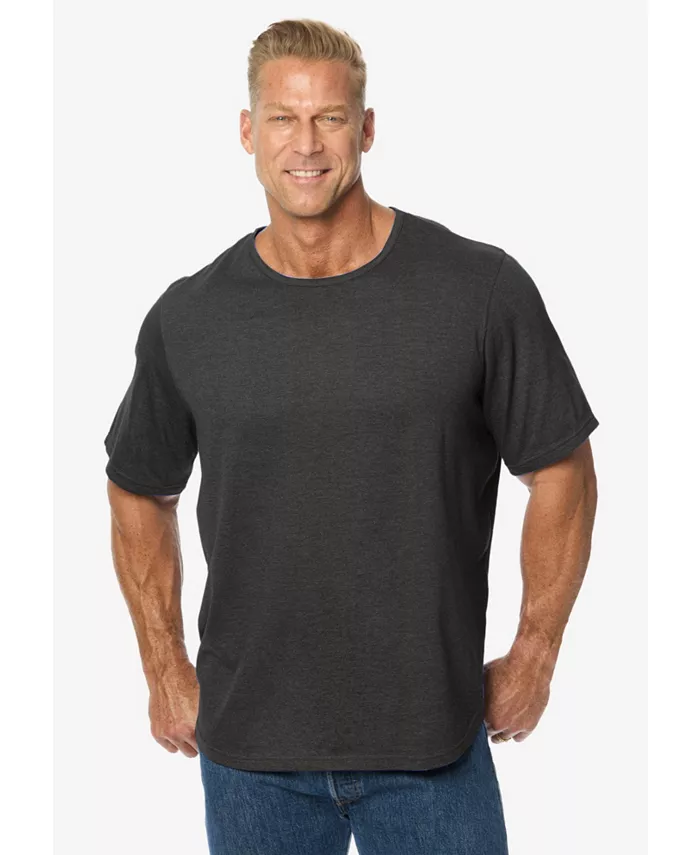 Мужская серебристая охлаждающая водолазка KingSize, черный
Мужская серебристая охлаждающая водолазка KingSize, черный