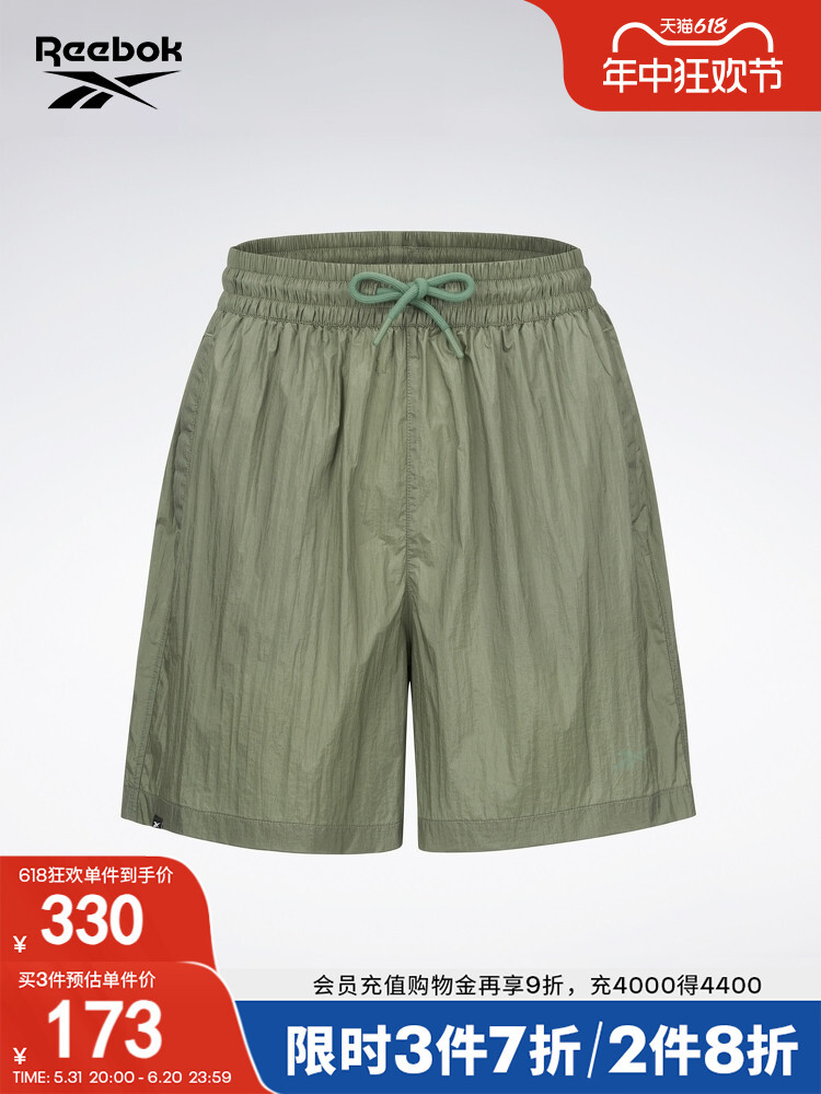 Шорты классические женские Reebok в стиле ретро, зеленый
Шорты классические женские Reebok в стиле ретро, зеленый