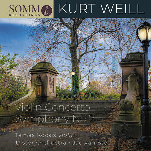 CD диск Weill / Kocsis / Ulster Orchestra: Violin Concerto / Symphony 2
CD диск Weill / Kocsis / Ulster Orchestra: Violin Concerto / Symphony 2