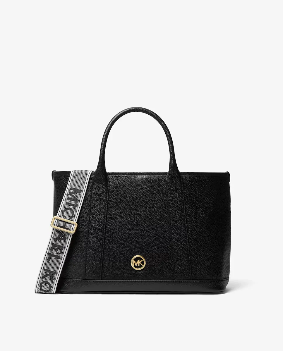 Кожаная сумка-тоут Luisa, трансформируемая в плечо через плечо Michael Michael Kors, черный
Кожаная сумка-тоут Luisa, трансформируемая в плечо через плечо Michael Michael Kors, черный