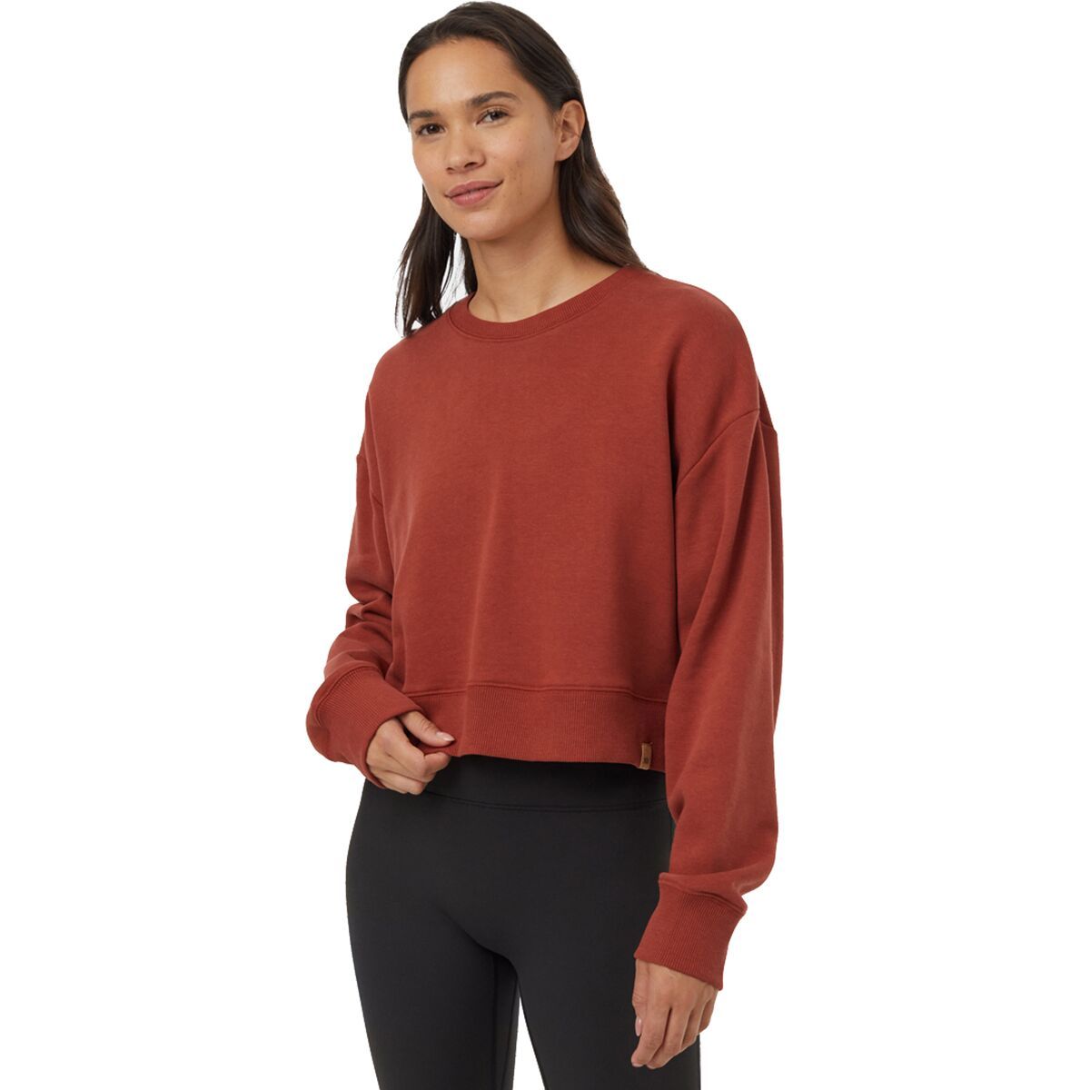 Кроп-свитшот Treefleece свободного кроя Tentree, цвет burnt henna
Кроп-свитшот Treefleece свободного кроя Tentree, цвет burnt henna