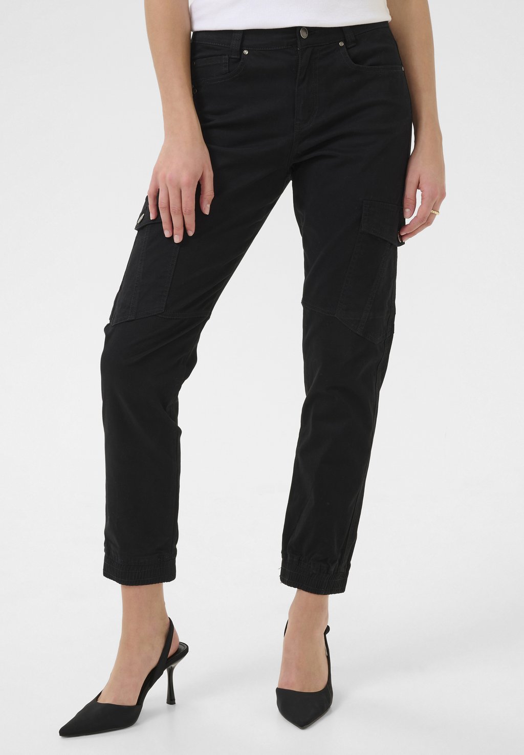 Брюки карго BPSARINA Kaffe, черный
Брюки карго BPSARINA Kaffe, черный